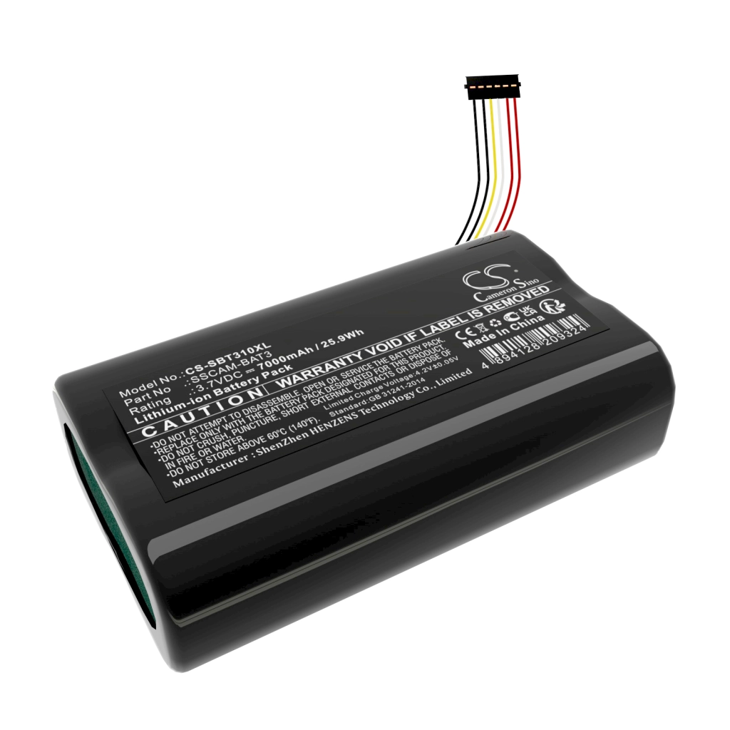 Batterie Batteria per telecamera di sicurezza domestica CS-SBT310XL