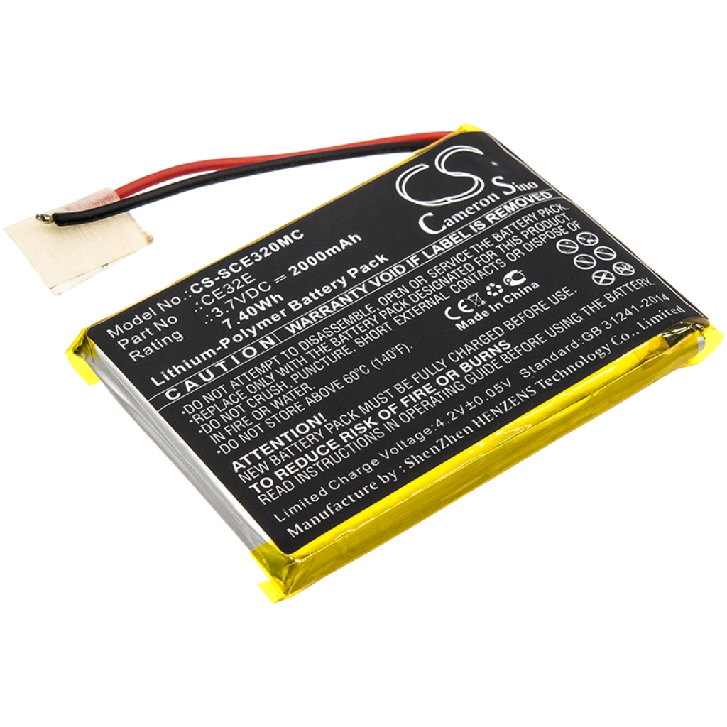Batterie Body cam battery CS-SCE320MC