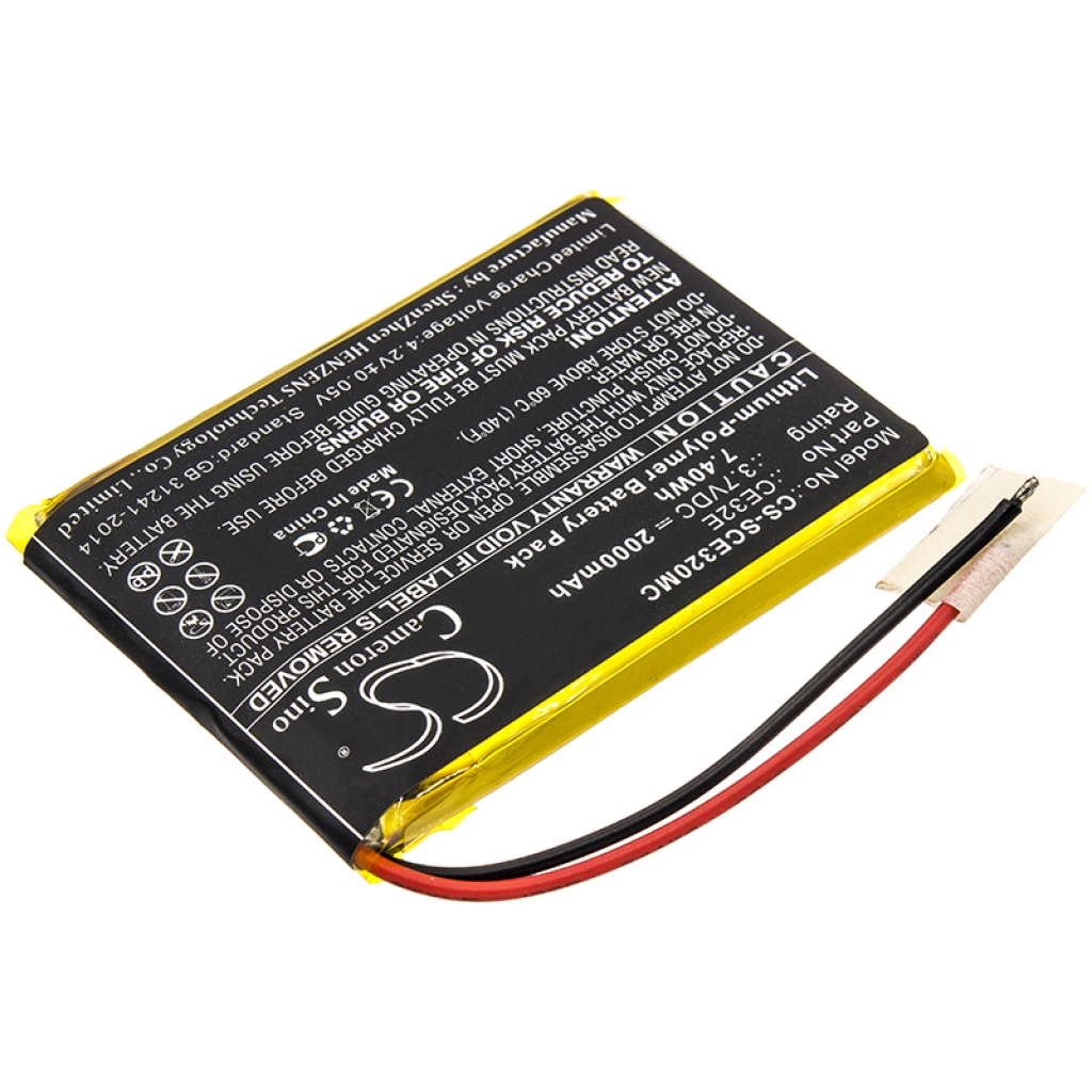 Batterie Body cam battery CS-SCE320MC