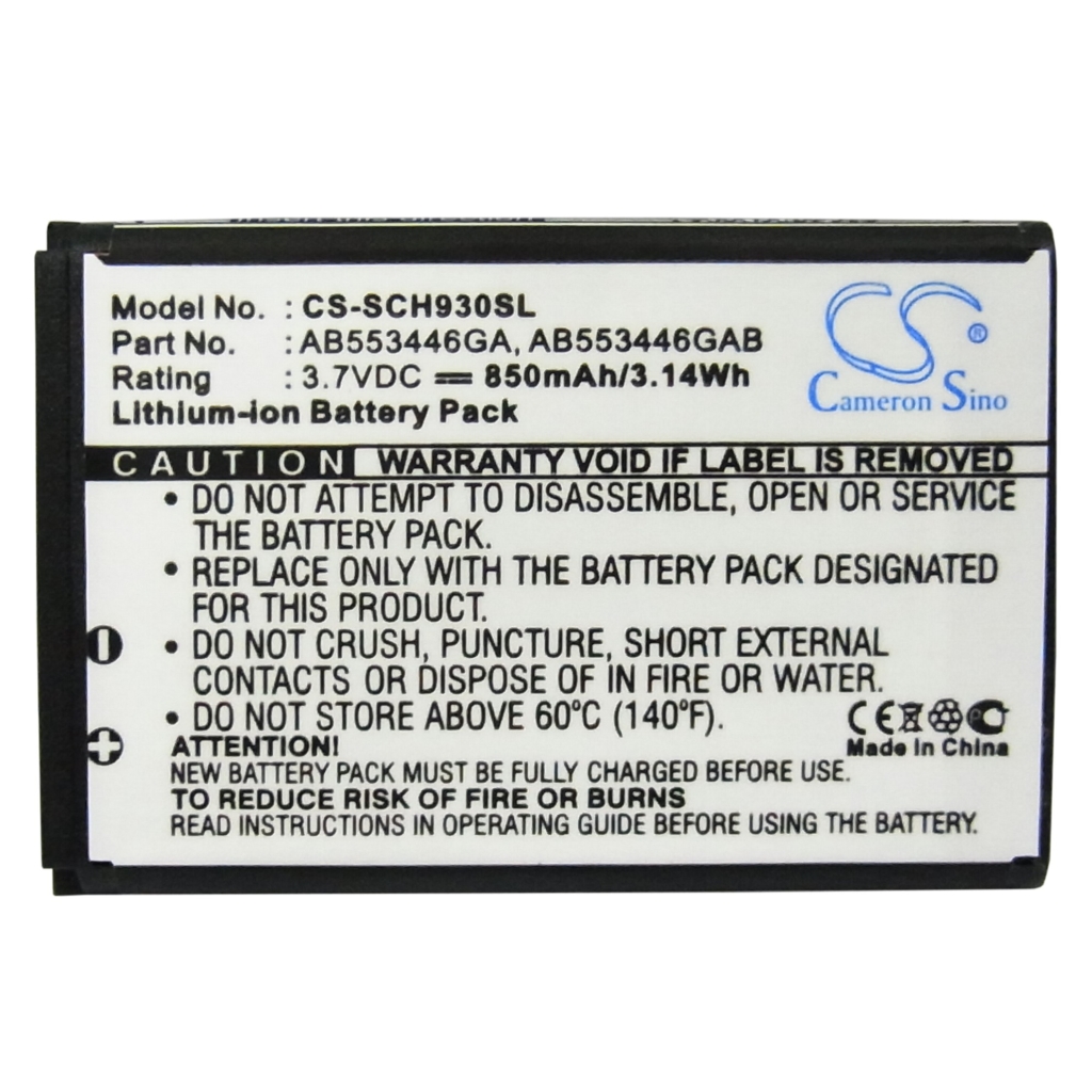 Batterie Sostituisce AB553446GAB