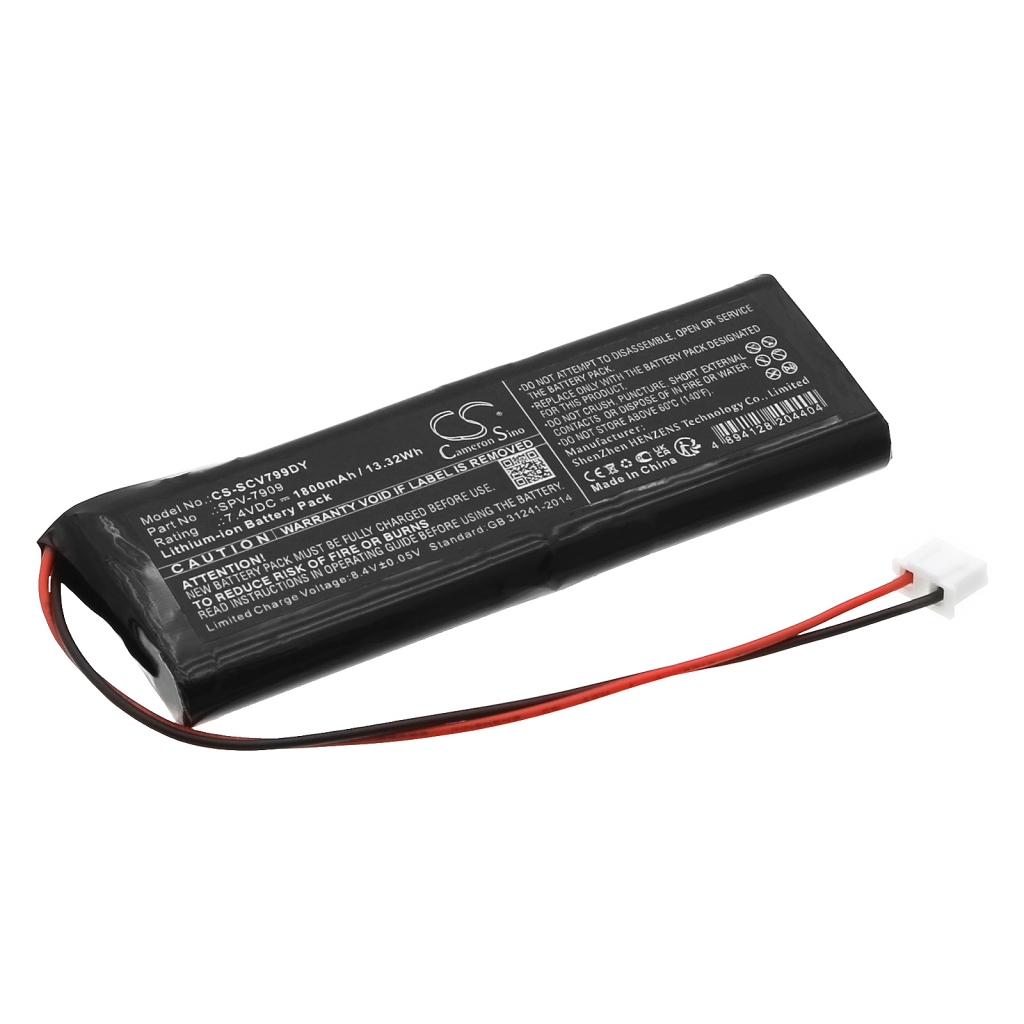 Batterie Batteria del lettore DVD CS-SCV799DY