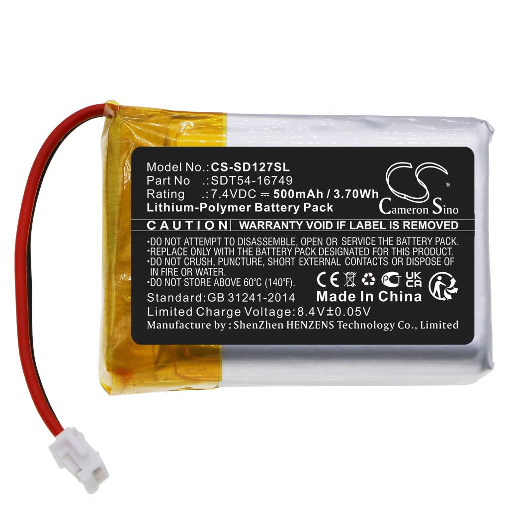 Batterie Batteria del collare del cane CS-SD127SL