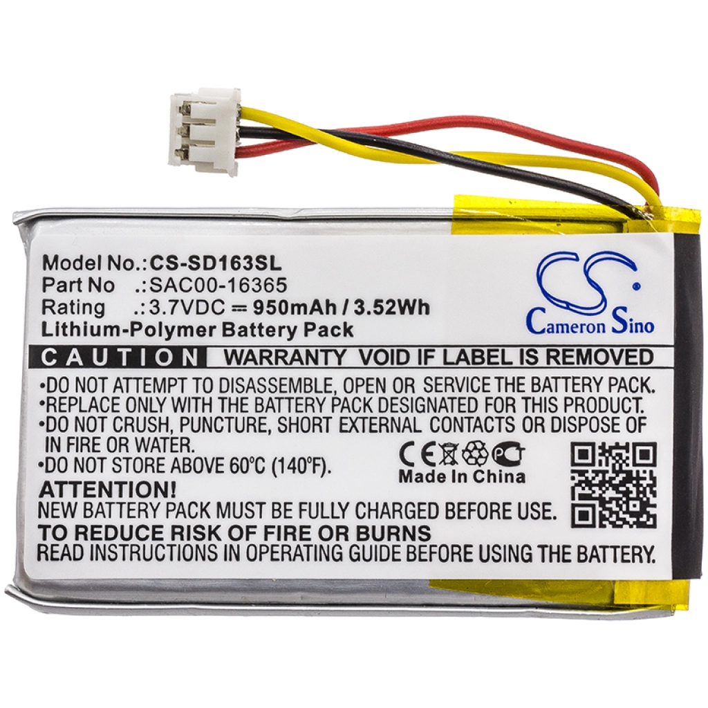 Batteria del collare del cane SportDog DF-CTR (CS-SD163SL)