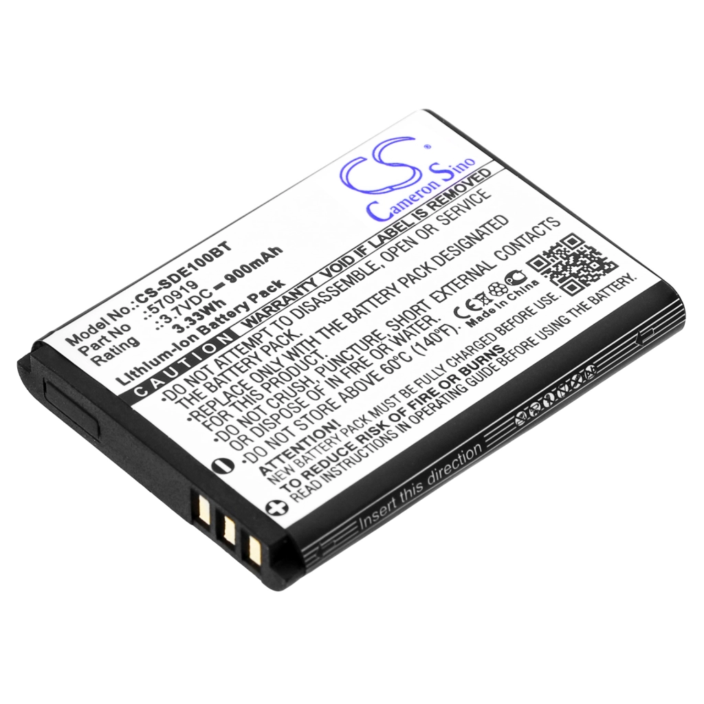 Batteria per telecamera di sicurezza domestica Sedea elegant 10 (CS-SDE100BT)