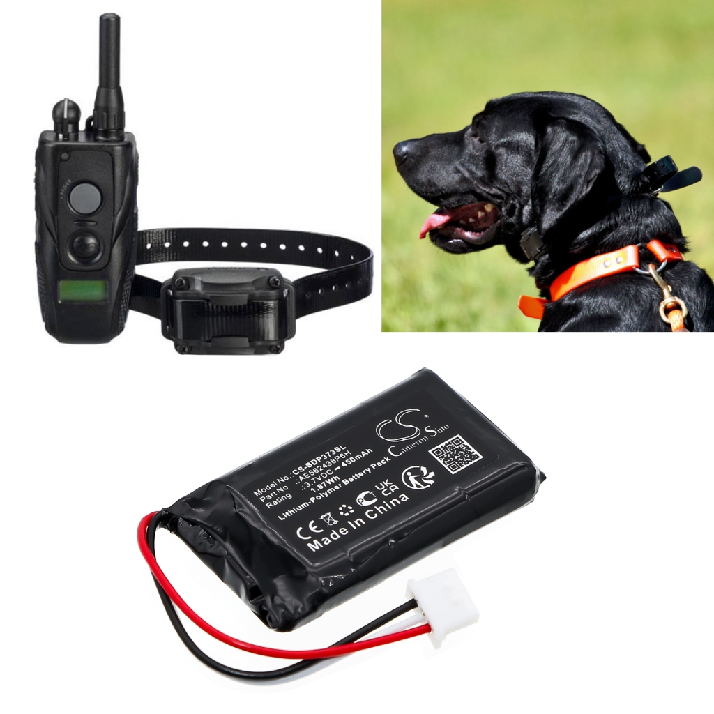 Batterie Batteria del collare del cane CS-SDP373SL