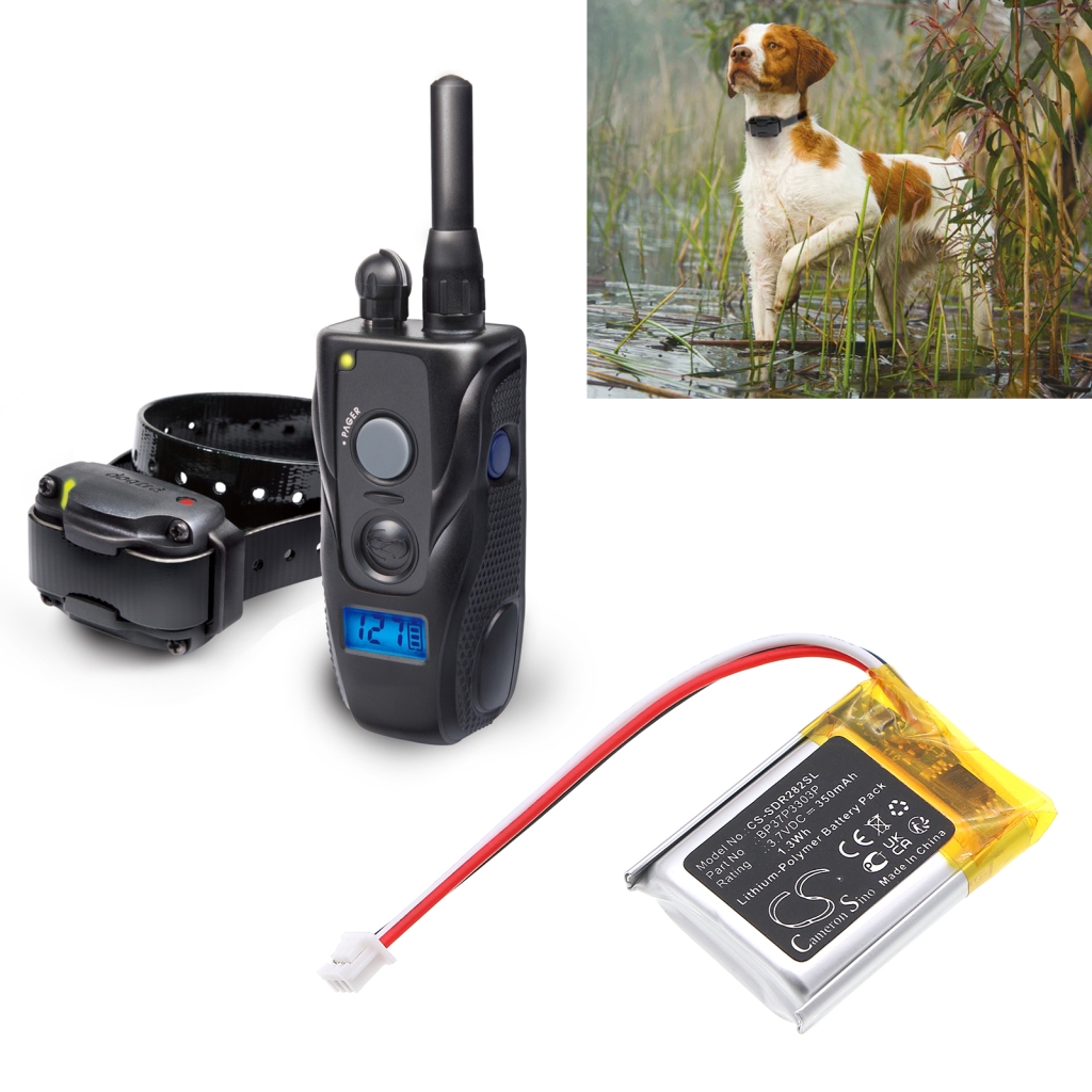 Batteria del collare del cane Dogtra CS-SDR282SL