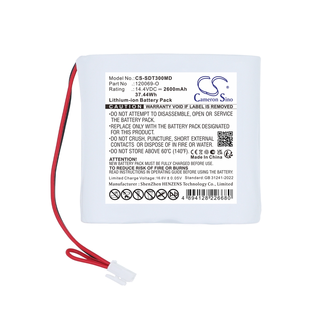 Batteria compatibile con Spengler CS-SDT300MD