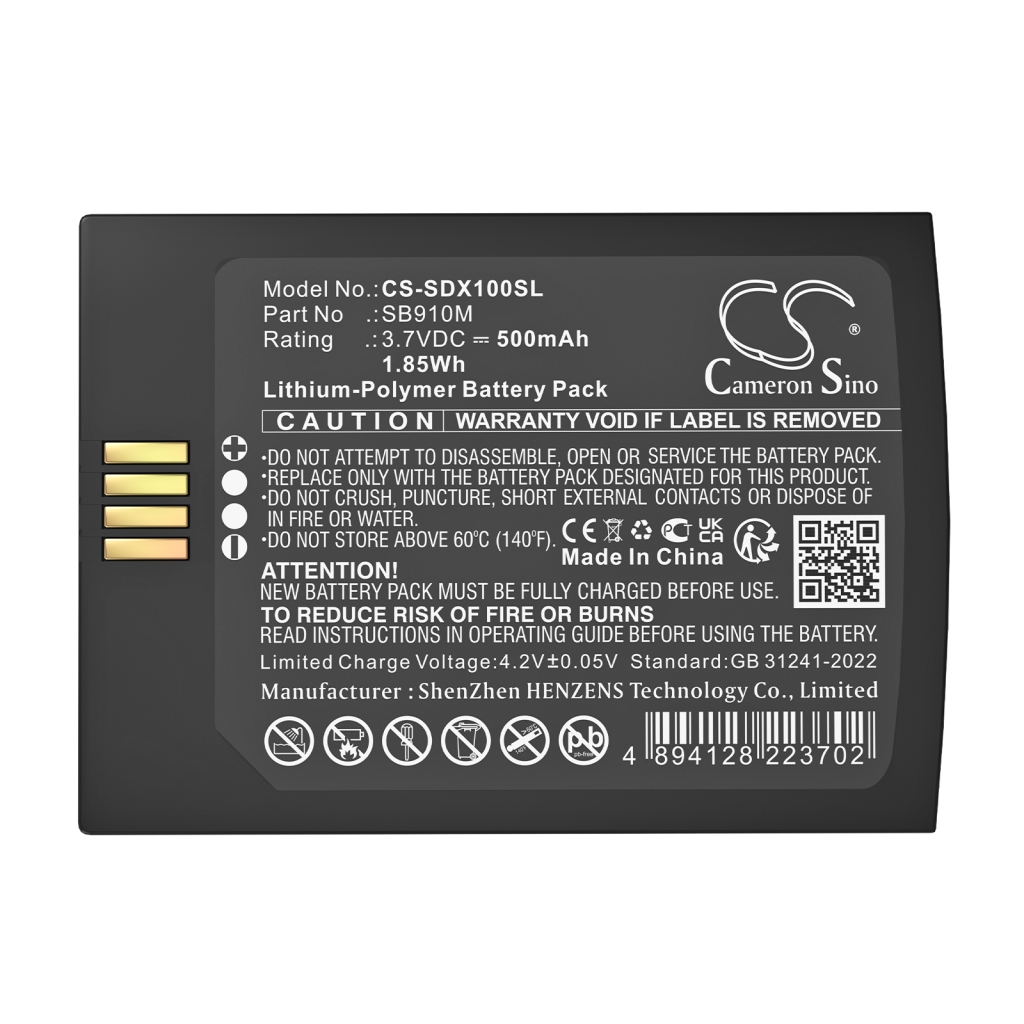 Batterie Audio device batteries CS-SDX100SL