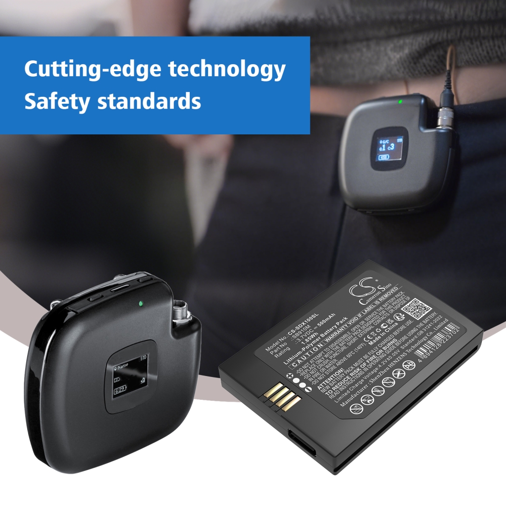 Batterie Audio device batteries CS-SDX100SL