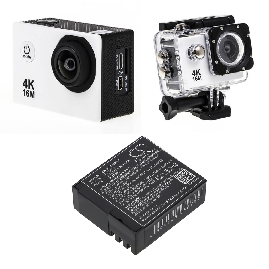 Camera Battery Sjcam SJ5000  (CS-SDX400MC)