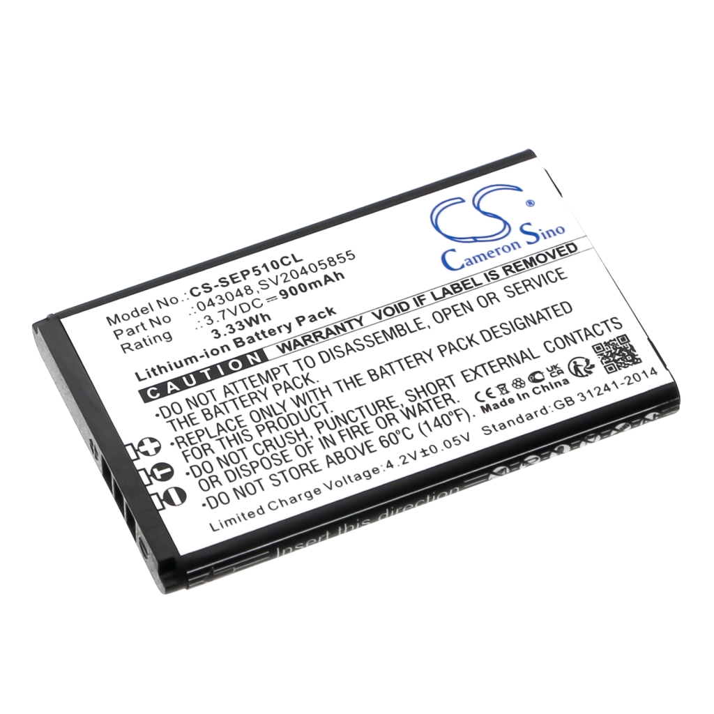 Sostituzione della batteria compatibile per Swissvoice 043048,C0487,SV20405855
