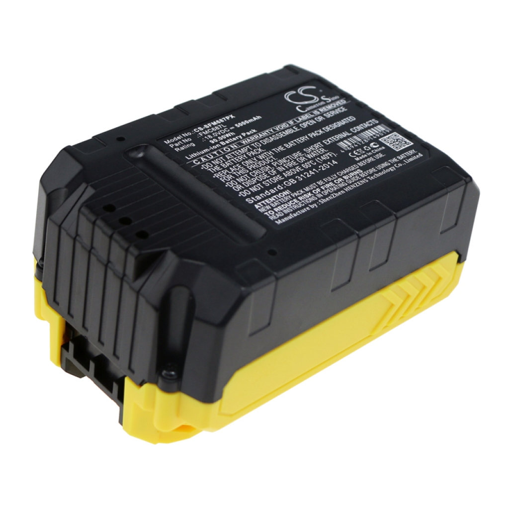 Sostituzione della batteria compatibile per Stanley FMC687L