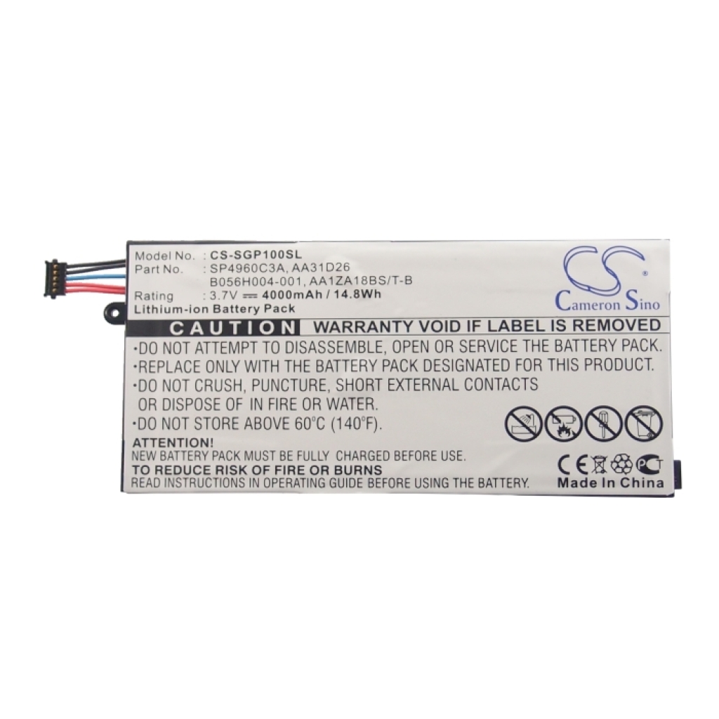 Batteria compressa Samsung CS-SGP100SL