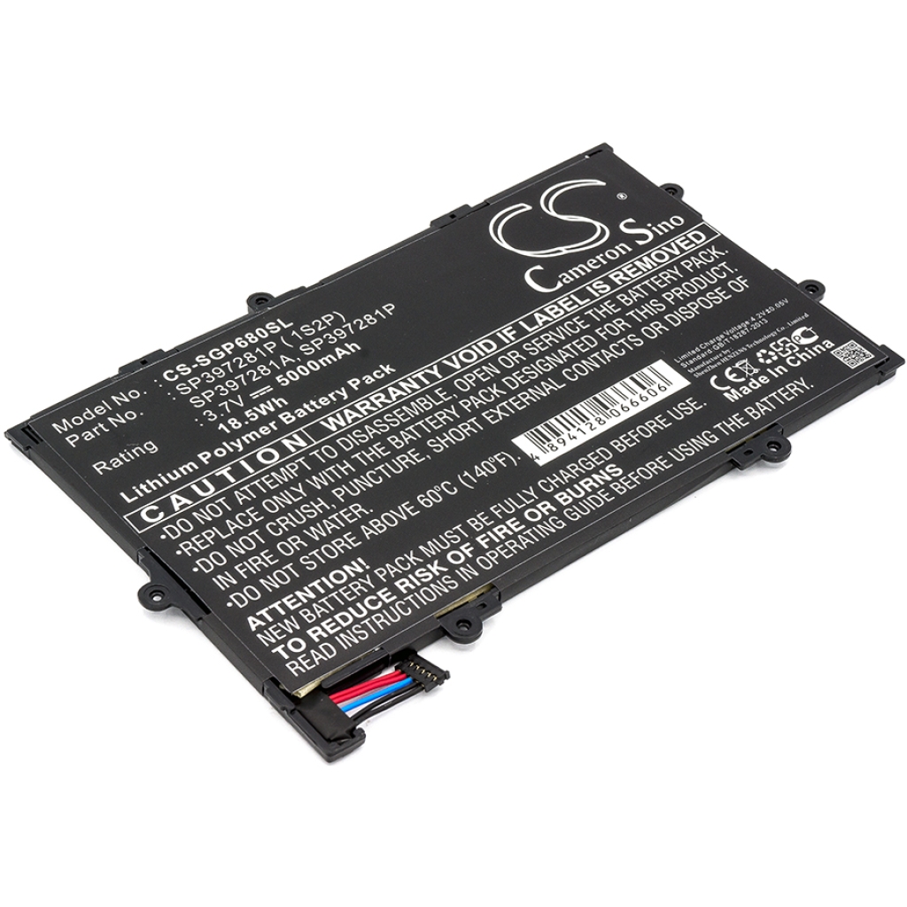 Sostituzione della batteria compatibile per Verizon SP397281A,SP397281P,SP397281P ( 1S2P)