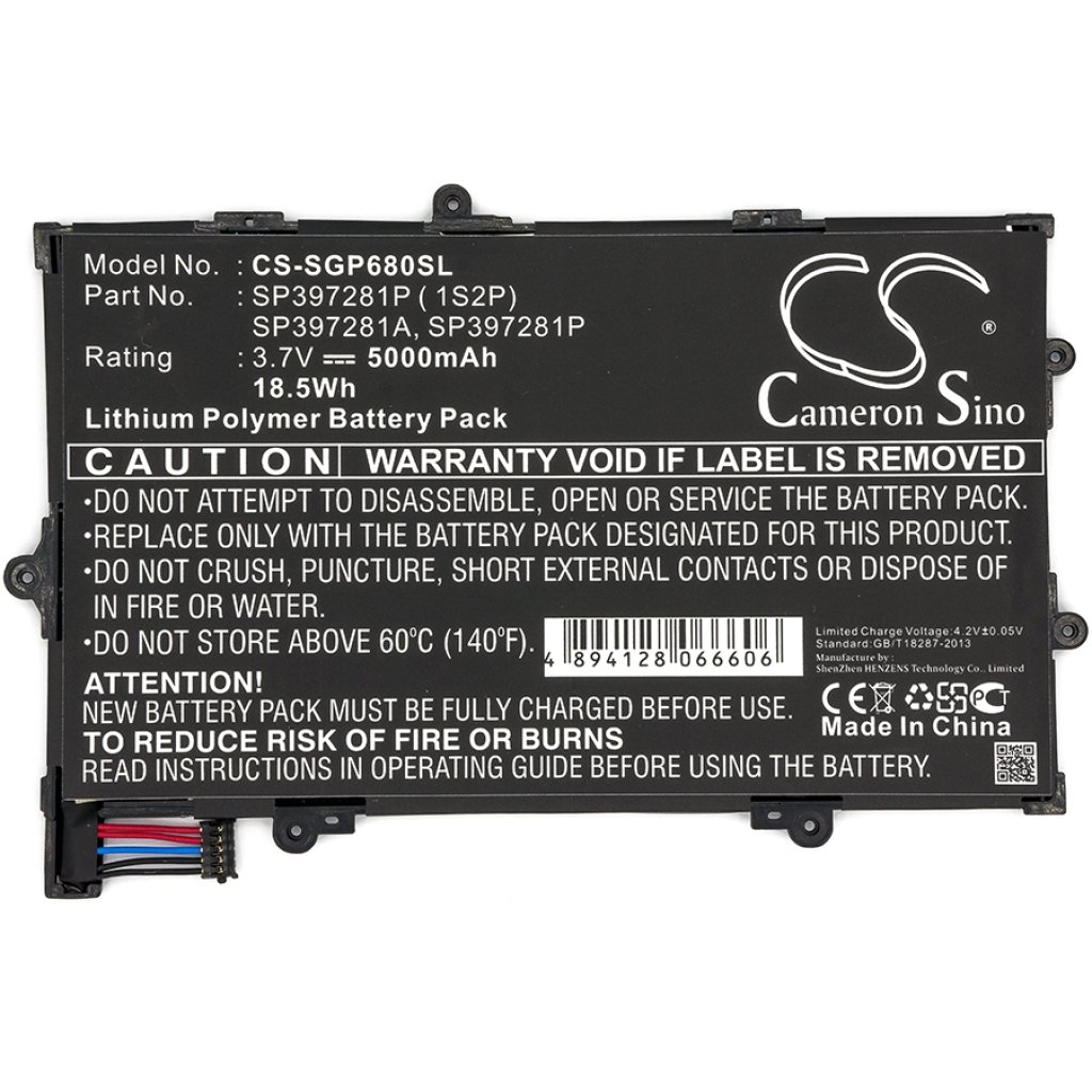 Batterie Sostituisce SP397281A