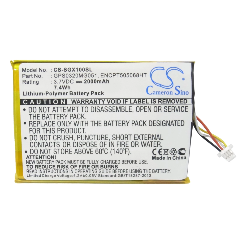Batteria GPS, navigatore SkyGolf CS-SGX100SL