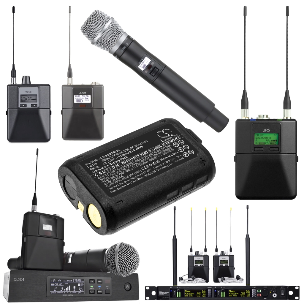 Batterie Batteria del microfono CS-SGX300SL
