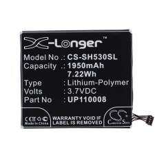 Sostituzione della batteria compatibile per Sharp AE5153600,UP110008,XN-1BT36