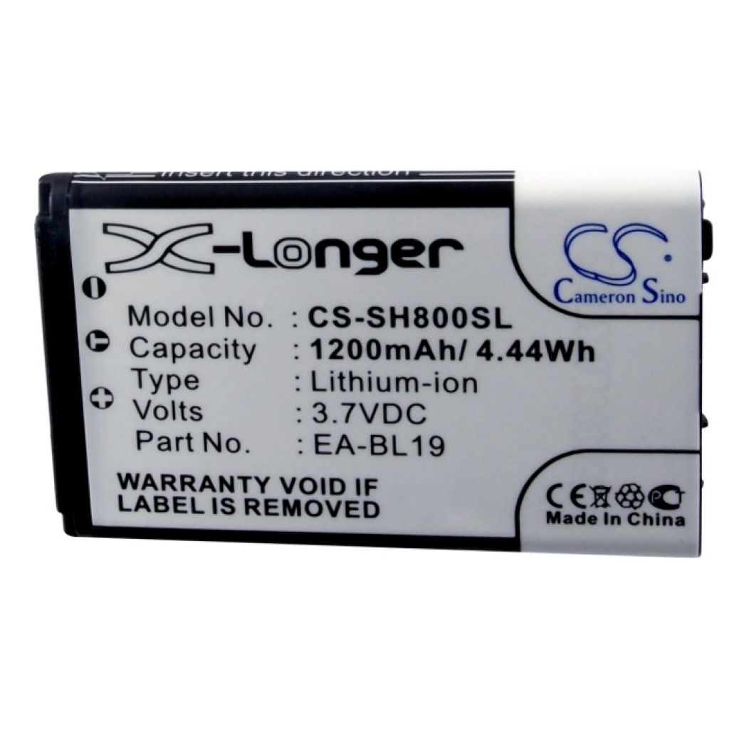 Batteria compatibile con Sharp CS-SH800SL