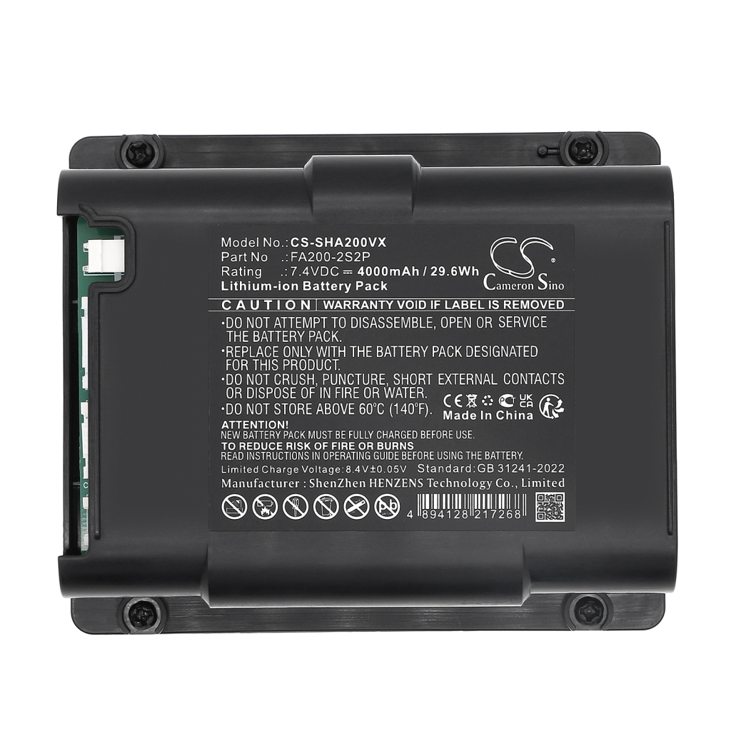Batteria per Casa Intelligente Shark CS-SHA200VX