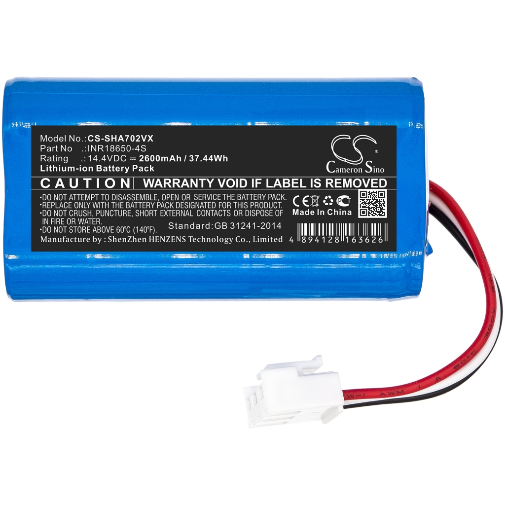Sostituzione della batteria compatibile per Severin chill 84196,INR18650-4S
