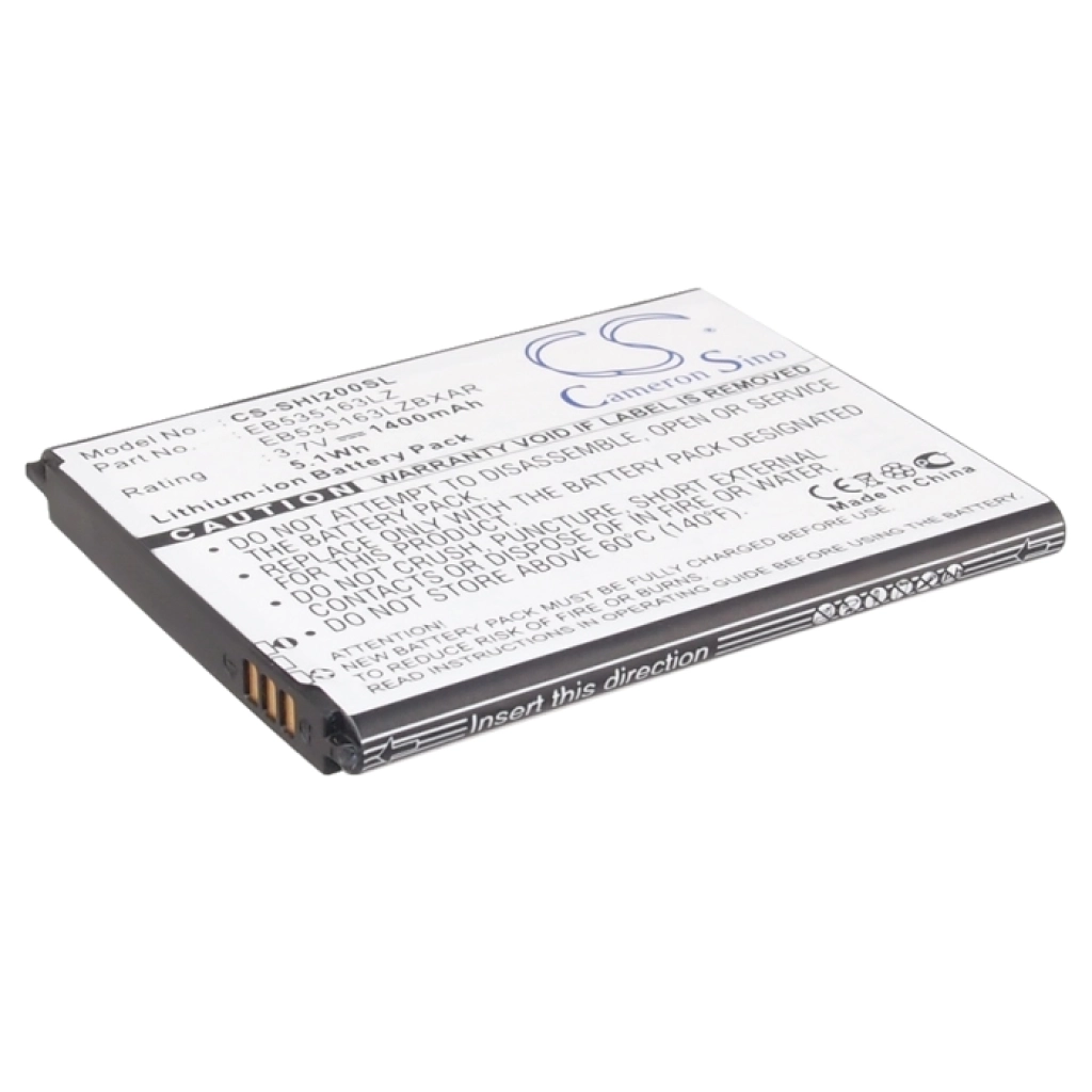 Batterie Batteria del telefono cellulare CS-SHI200SL