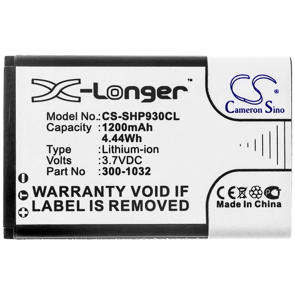 Batterie Batteria radio bidirezionale CS-SHP930CL