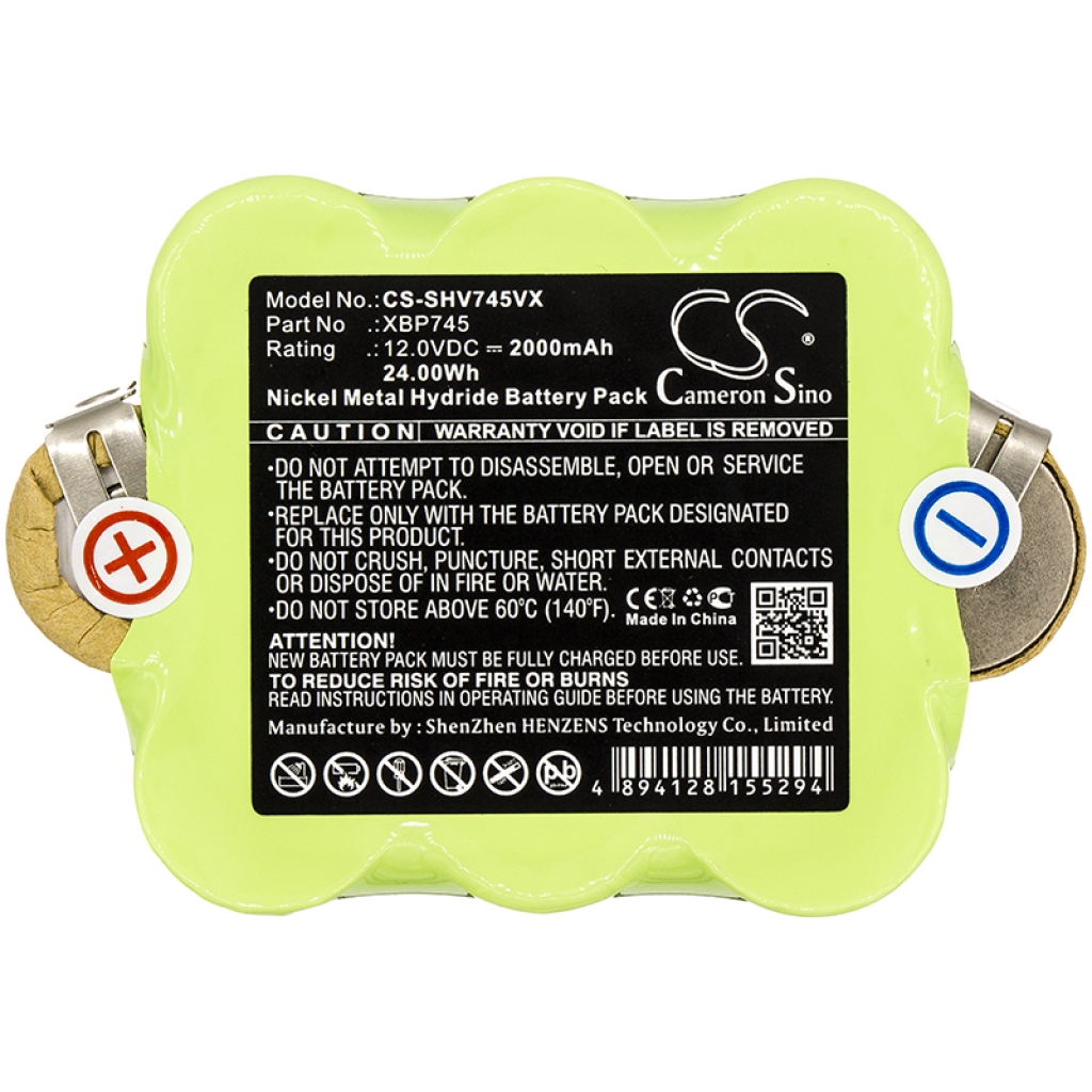 Sostituzione della batteria compatibile per Shark XBP745