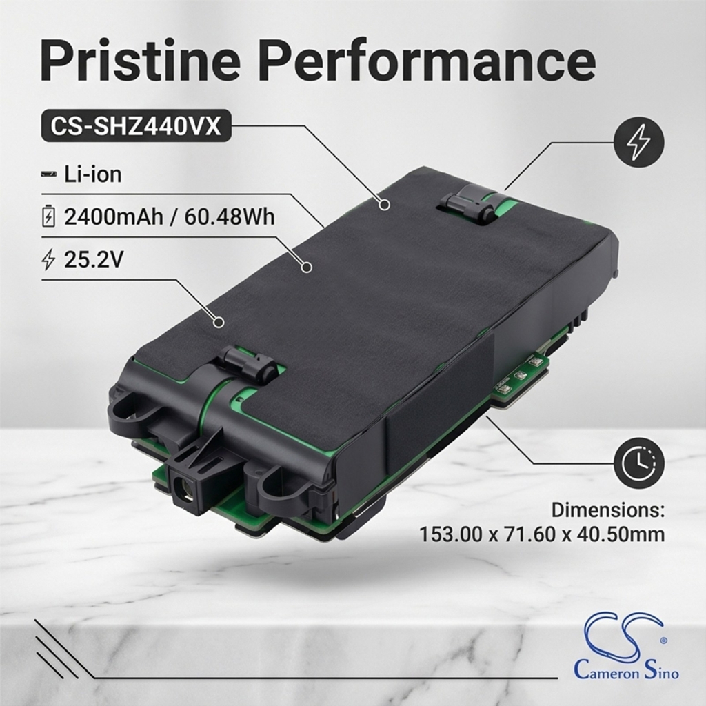 Batteria compatibile con Shark CS-SHZ440VX
