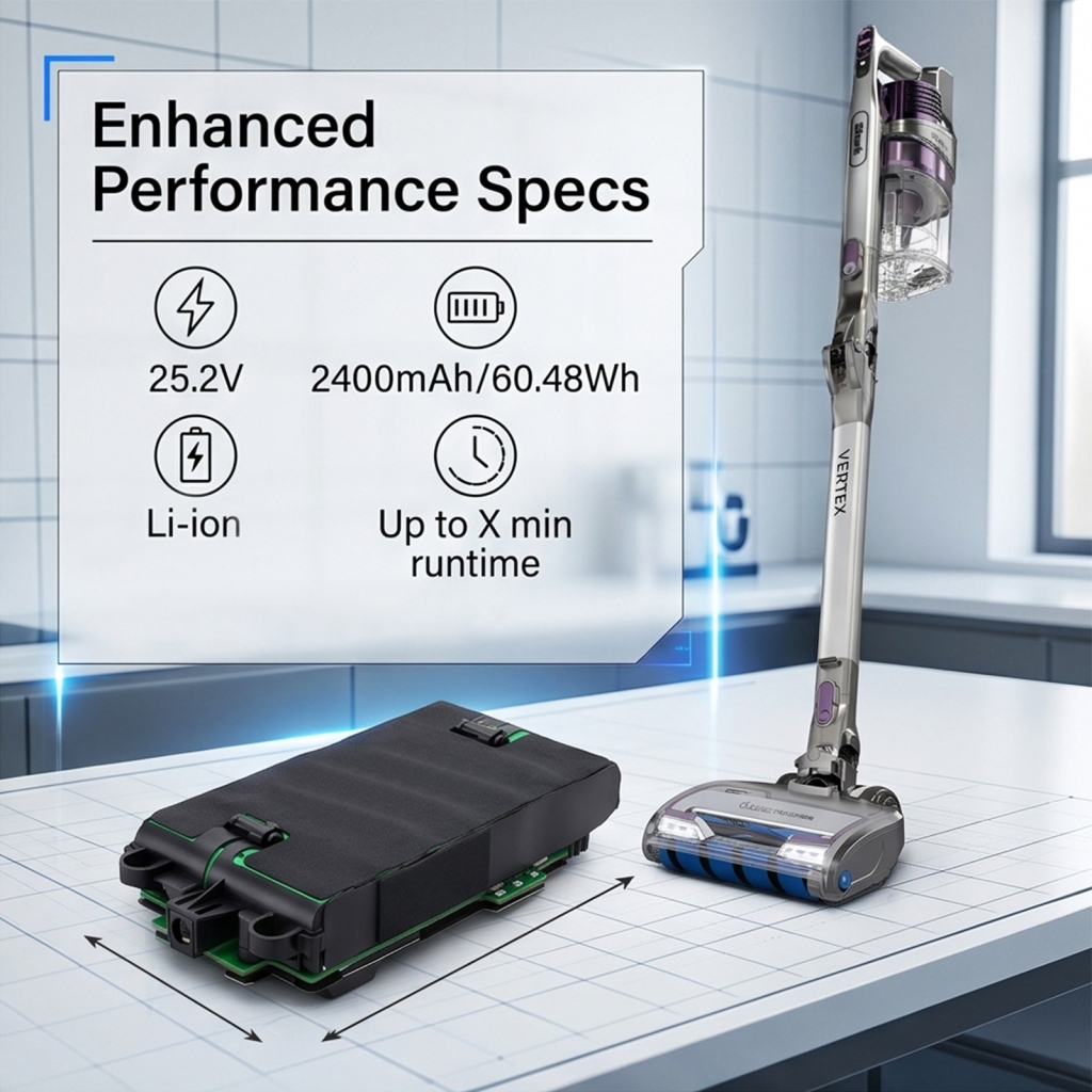 Batteria compatibile con Shark CS-SHZ440VX