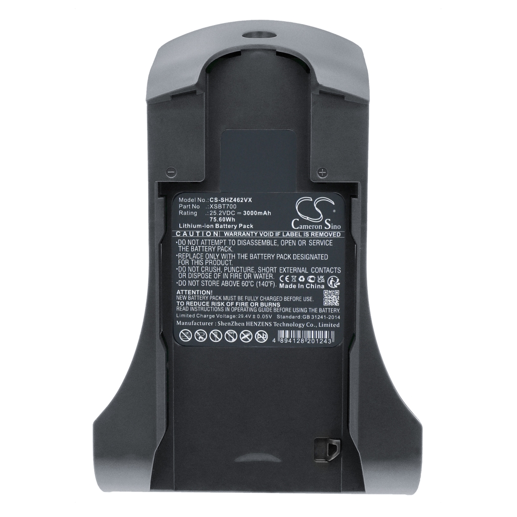 Batteria a vuoto Shark CS-SHZ462VX
