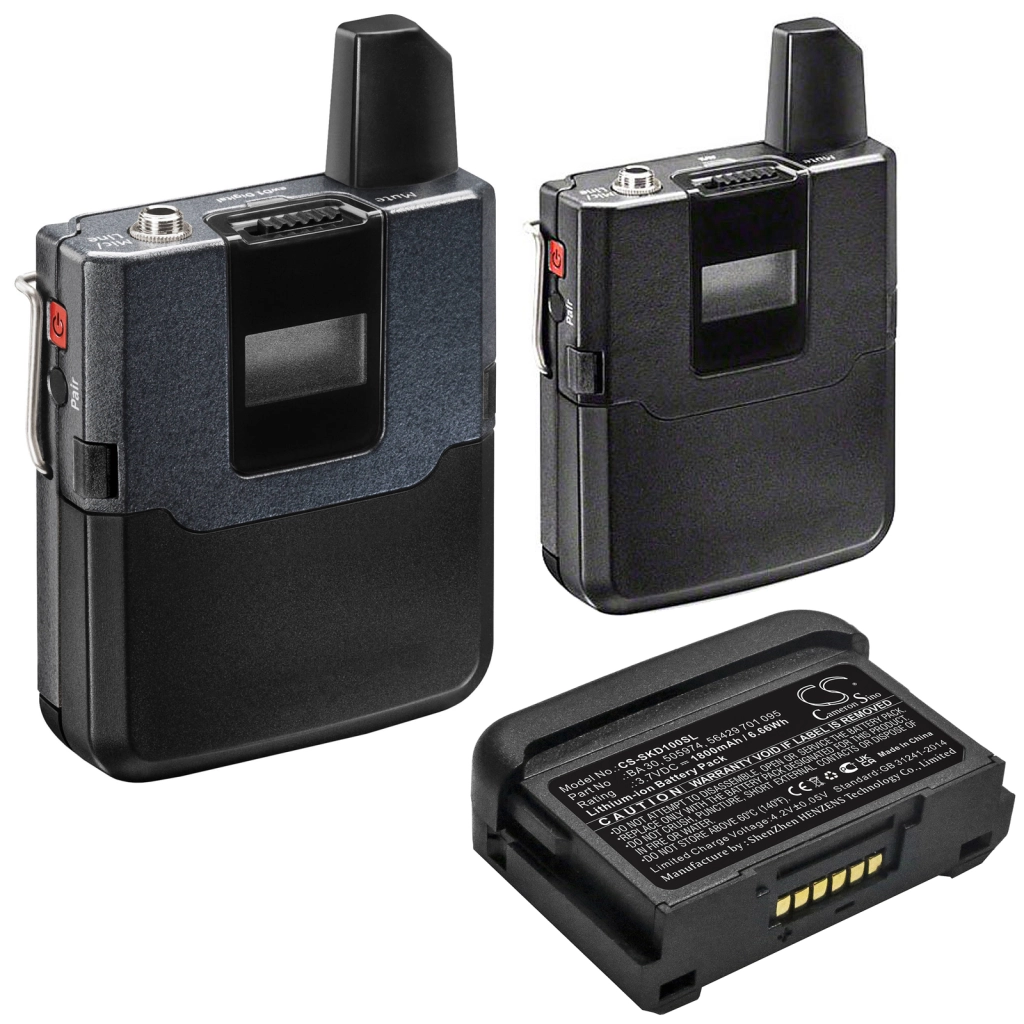 Batteria altoparlanti Sennheiser CS-SKD100SL