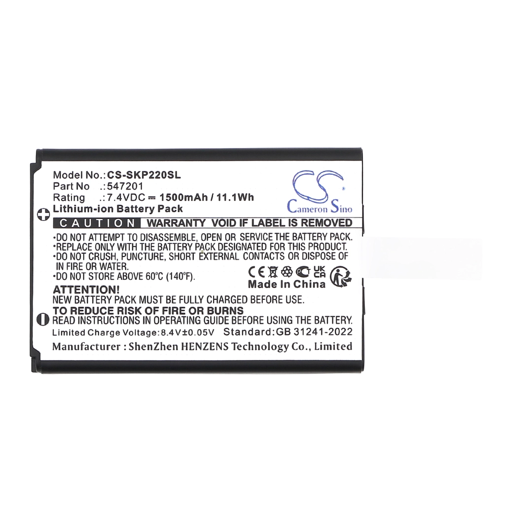 Batteria della stampante Sewoo LK-P24 (CS-SKP220SL)