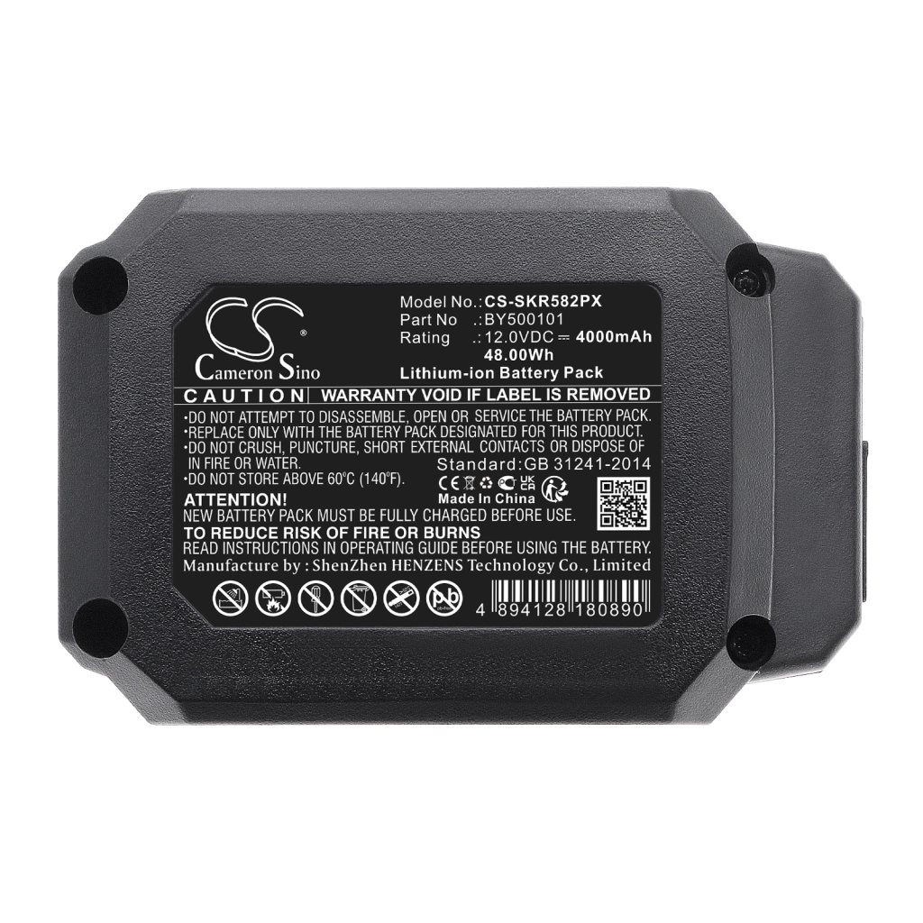 Compatible battery replacement for Skil BY500101