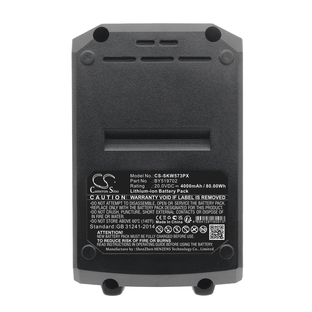 Sostituzione della batteria compatibile per Skil BR1E3104AA,BY519702