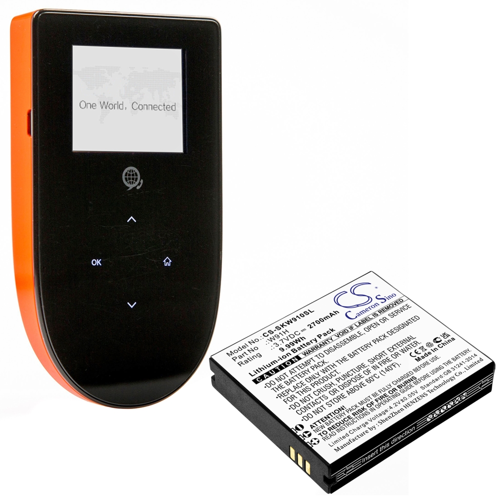 Sostituzione della batteria compatibile per Skyroam W91H