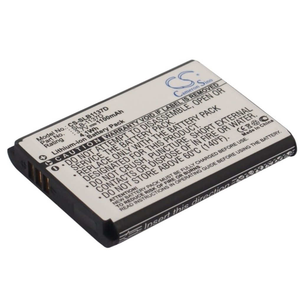 Batterie Batteria della fotocamera CS-SLB1137D