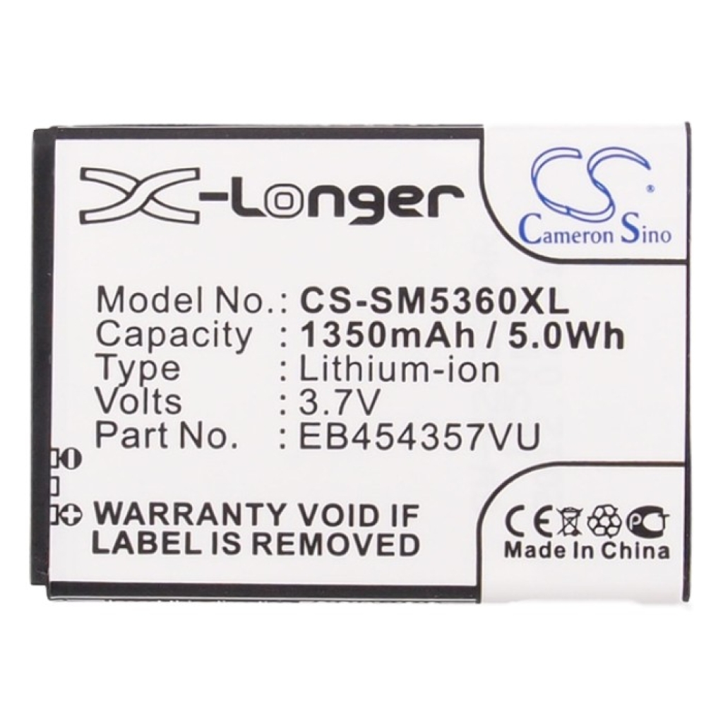 Batterie Sostituisce EB454357VU