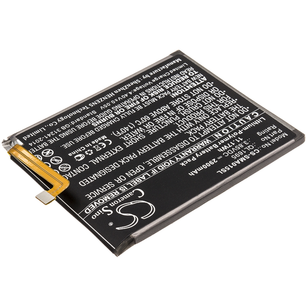 Batteria del telefono cellulare Samsung SM-A013F/DS (CS-SMA015SL)