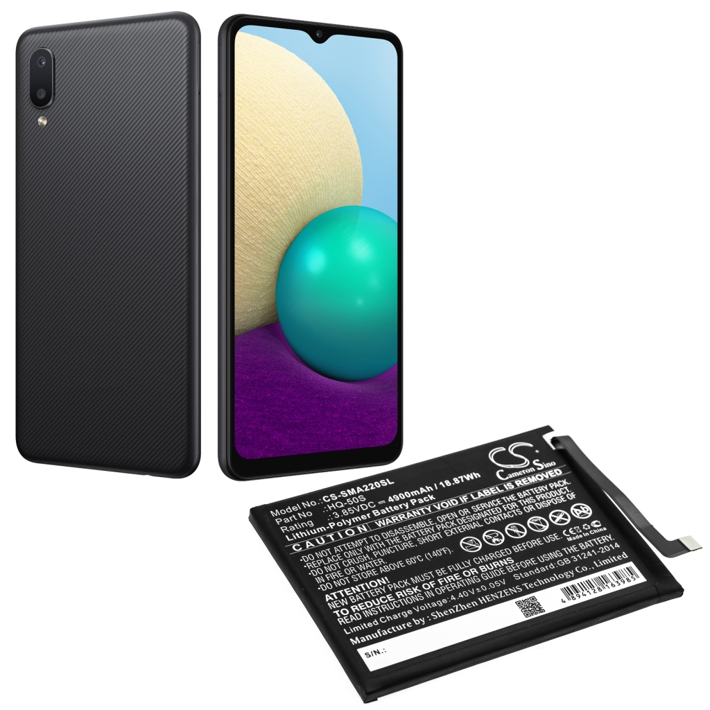 Batteria del telefono cellulare Samsung SM-A022F (CS-SMA220SL)