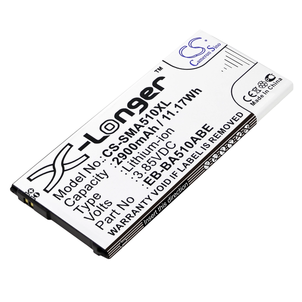 Batterie Batteria del telefono cellulare CS-SMA510XL