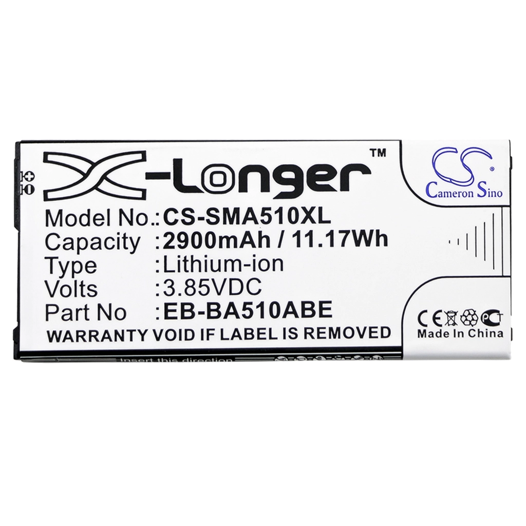 Batterie Batteria del telefono cellulare CS-SMA510XL