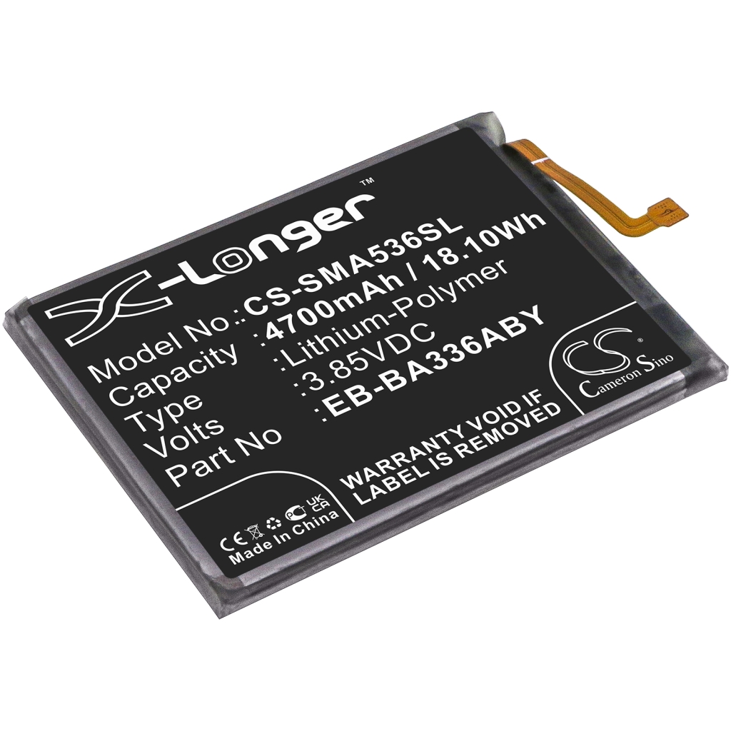 Batterie Sostituisce EB-BA536ABY