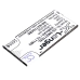 Batterie Batteria del telefono cellulare CS-SMA710XL
