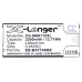 Batterie Batteria del telefono cellulare CS-SMA710XL