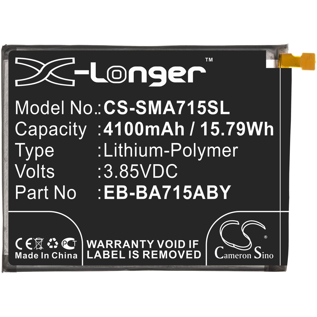 Batteria del telefono cellulare Samsung SM-A716U (CS-SMA715SL)
