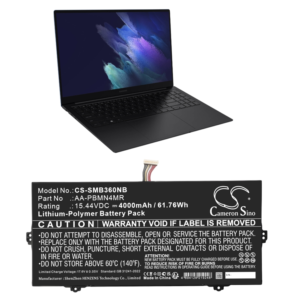 Batteria notebook Samsung CS-SMB360NB
