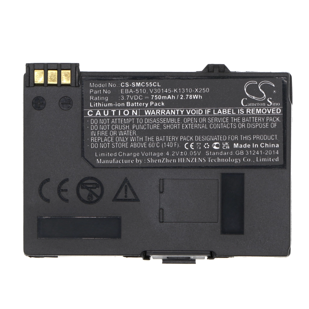 Batterie Batteria del telefono cellulare CS-SMC55CL
