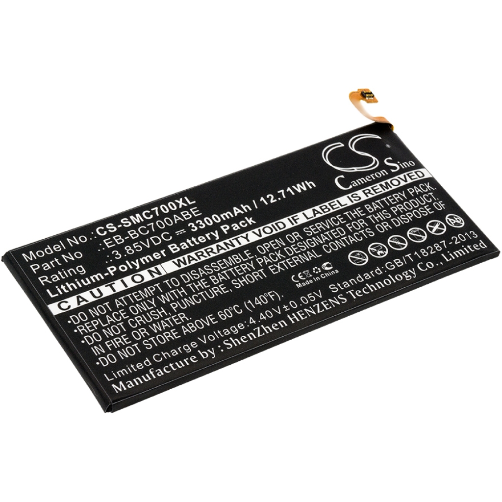 Batterie Sostituisce EB-BC701ABE