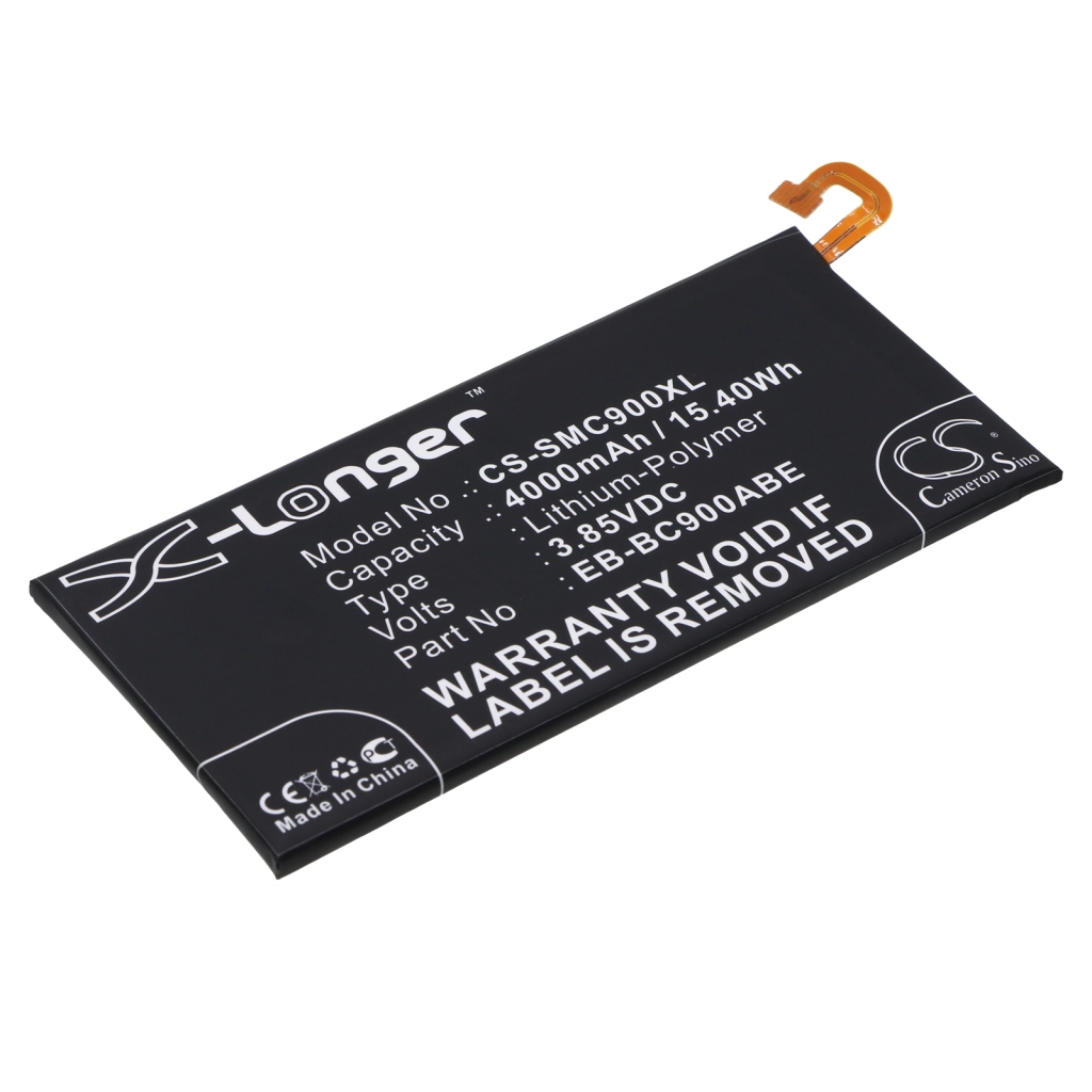 Batterie Batteria del telefono cellulare CS-SMC900XL